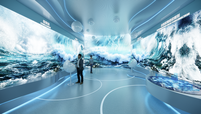 海洋科技国家实验室展厅
