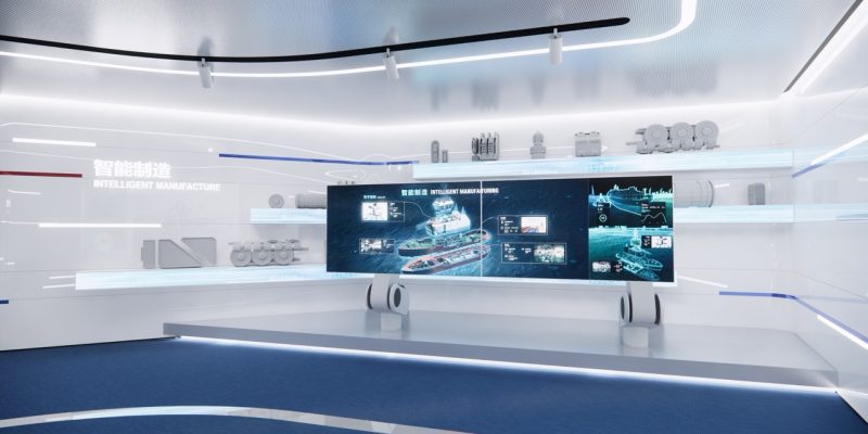 中远海运数字化展示中心 图片 2